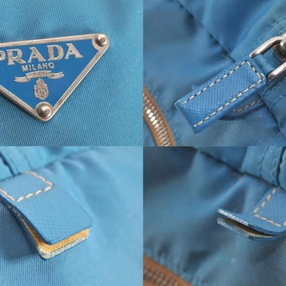 💯Auth. PRADA TESSUTO BOSTON BAG - Picture 10 of 13